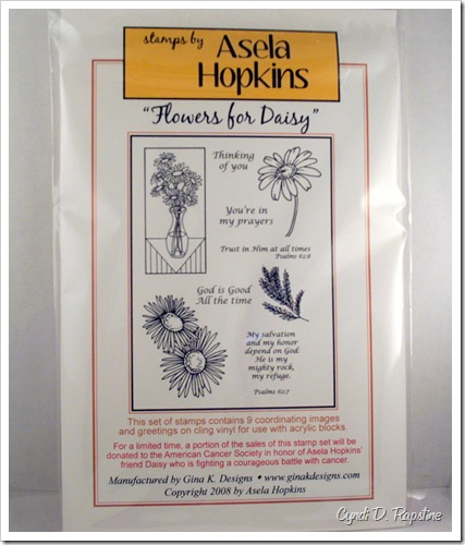 Flowers for Daisy stamp set